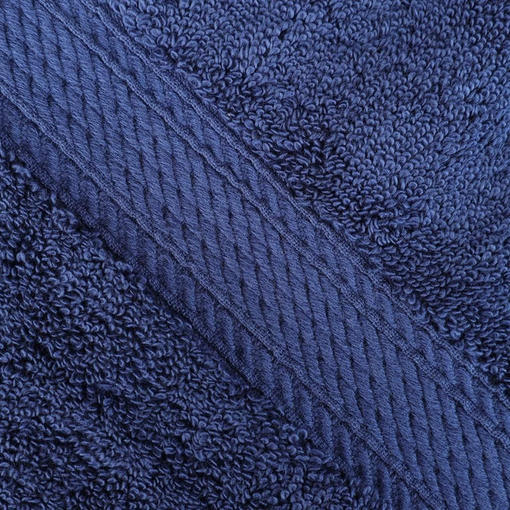 Superior Handtuch-Set aus massiver ägyptischer Baumwolle, 6-teilig Face Towel 6-Pack Marineblau, Fac