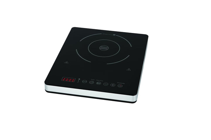 Tarrington House Induktionskochplatte IC2020ABS, mit LED-Anzeige, 31 x 38 x 4,5 cm, 220-240 V, schwa