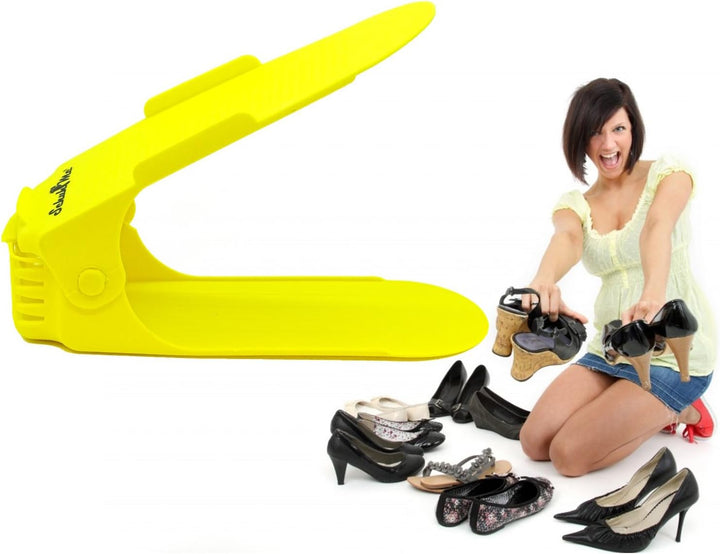 5 x Verstellbarer Profi Schuhstapler Schuhorganizer Schuhhalter – Magic Shoe Rack Organizer - Sparse