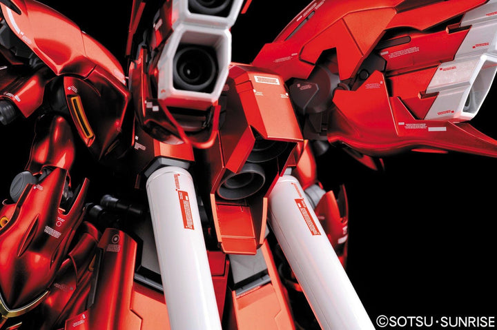 Unbekannt Gundam – MG 1/100 MSN-06S Sinanju Ver.Ka Titanium Finish – Modellbausatz BAN162051