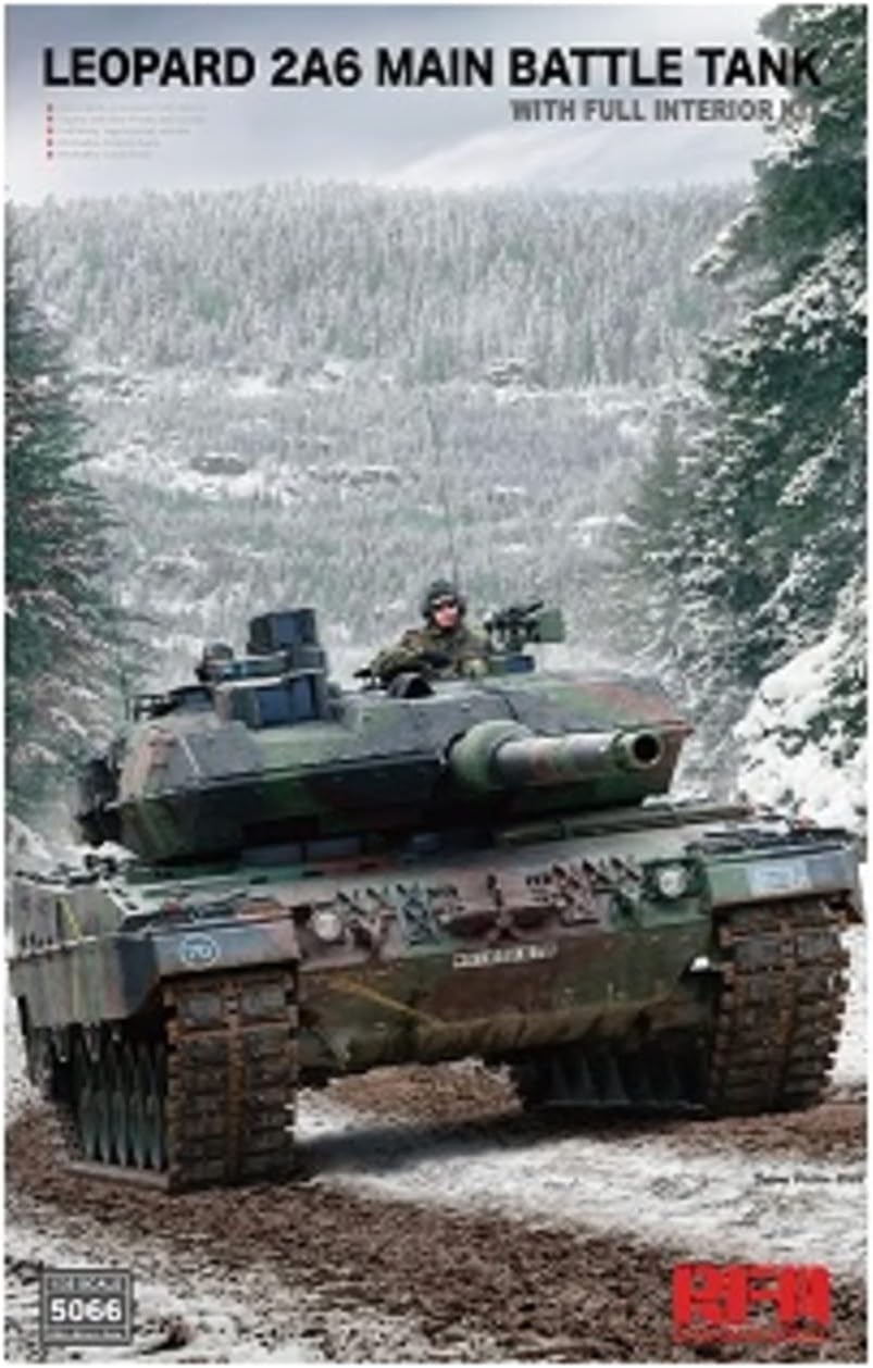 Rye Field Model RM5066 Leopard 2 A6 Main Battle Tank with full Interior Massstab1:35 - Modellbau