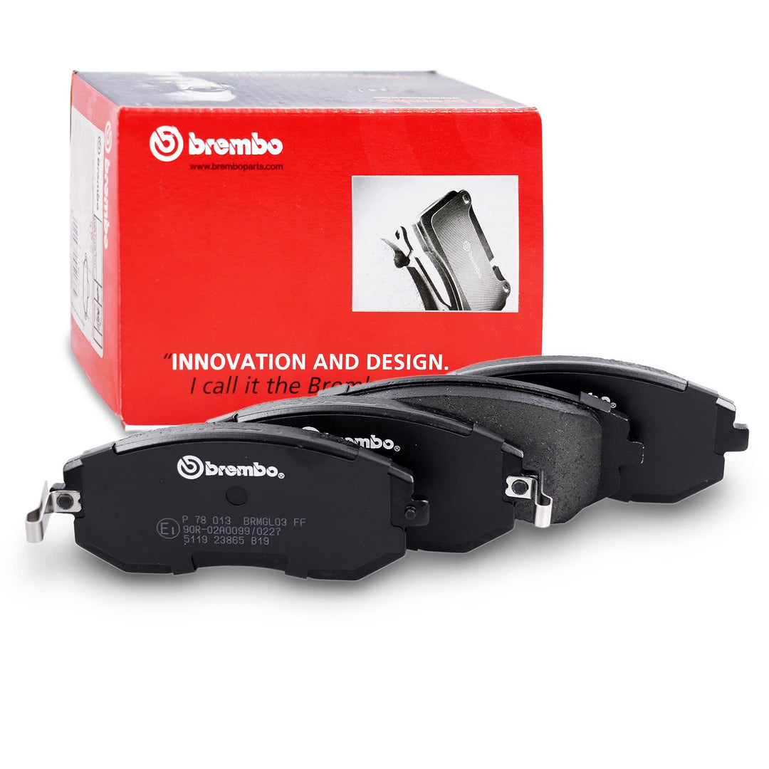 Brembo P 78 013 Bremsbelagsatz, Scheibenbremse - (4-teilig)