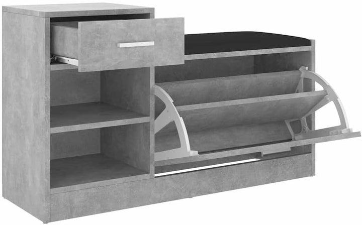 vidaXL Schuhbank Schuhschrank Sitzbank Schuhablage Schuhregal Schuhaufbewahrung Schuhständer Schuhki