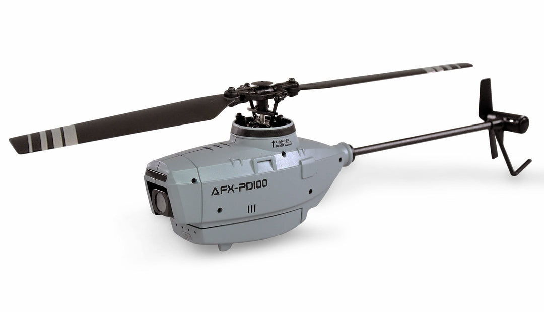 Amewi 25323 AFX-PD100 4-Kanal Helikopter mit HD-Kamera 6G 2,4GHz RTF, Grau