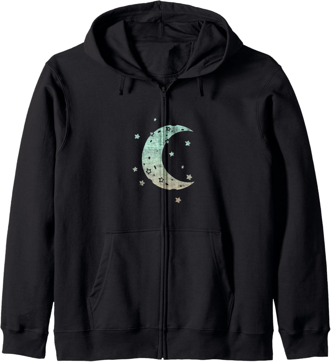 Pastel Moon Kawaii Goth Occult Vaporwave E-Girl Grunge Kapuzenjacke
