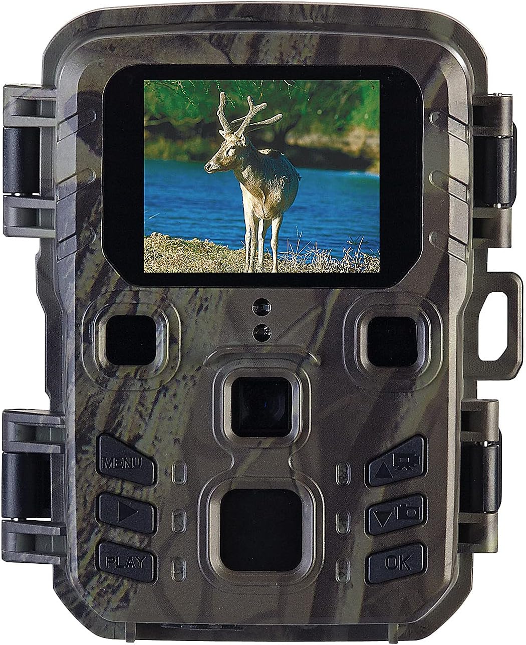 VisorTech Wildkamera Infrarot: 4K-Wildkamera mit PIR-Sensor, Nachtsicht, inkl. Akku-Solarpanel (Nach