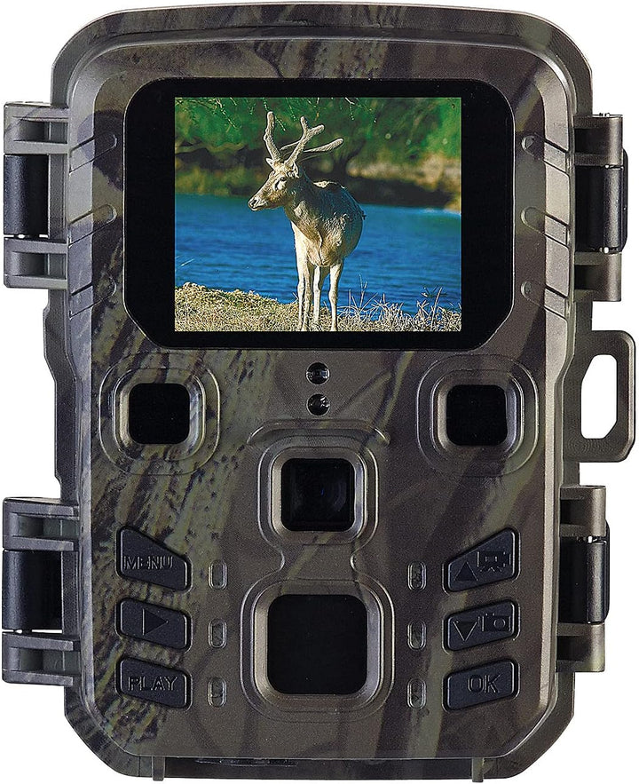 VisorTech Wildkamera Infrarot: 4K-Wildkamera mit PIR-Sensor, Nachtsicht, inkl. Akku-Solarpanel (Nach