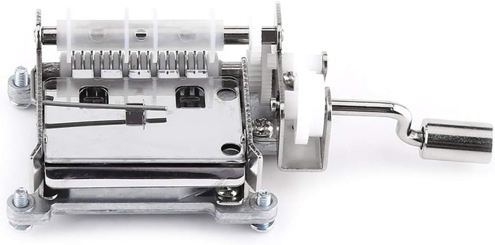 FTVOGUE 15 Hinweis DIY Tune Handkurbel Mechanische Spieluhr Bewegung Locher 20 Papierbänder Erstelle
