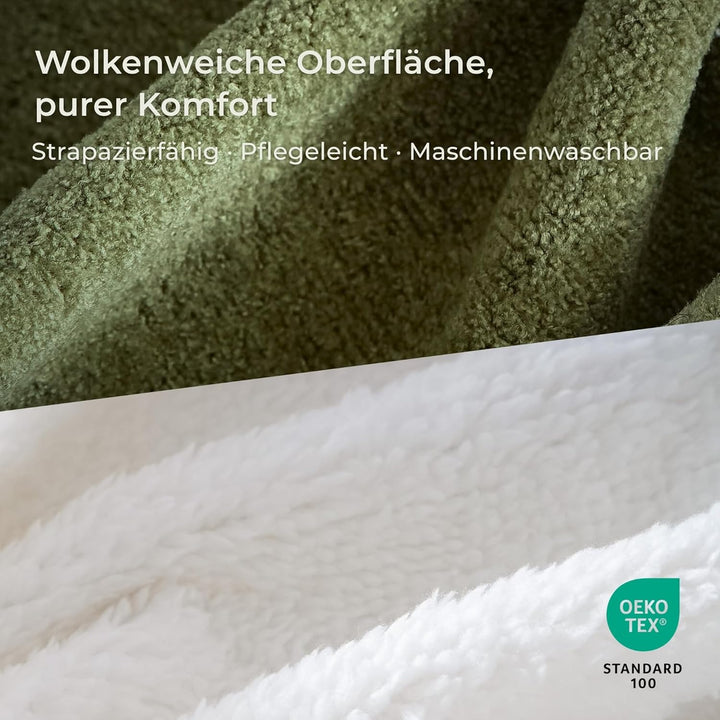 Katzenbett 55×55×20cm Flauschiges Katzenbett &amp; Hundebett für kleine Hunde, waschbares Haustierbett m