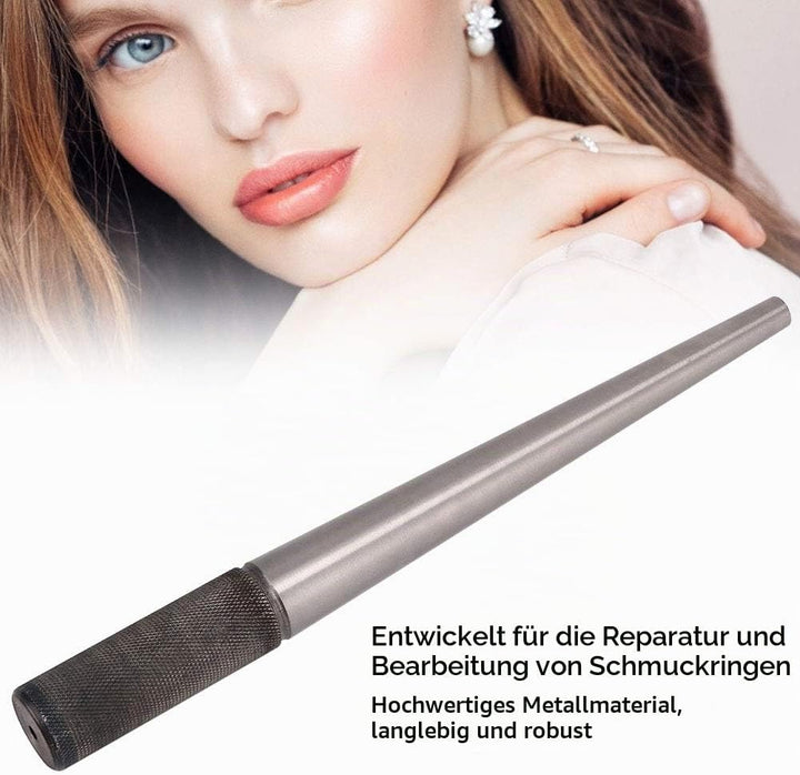 Griff Ringvergrösserer Stick, Dorn Ring Sizer, langlebiges Metall Schmuck Ring Verarbeitung Reparatu
