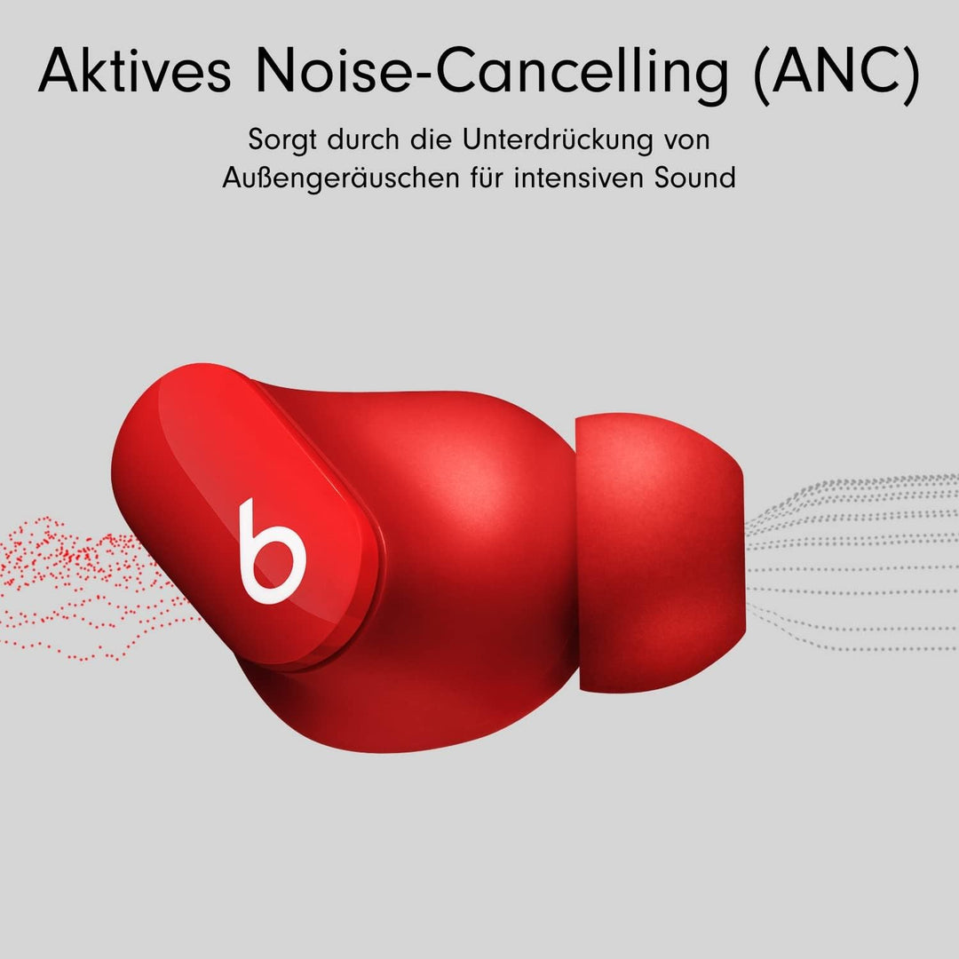 Beats Studio Buds – Komplett kabellose Bluetooth In-Ear Kopfhörer mit Noise-Cancelling – schweissbes