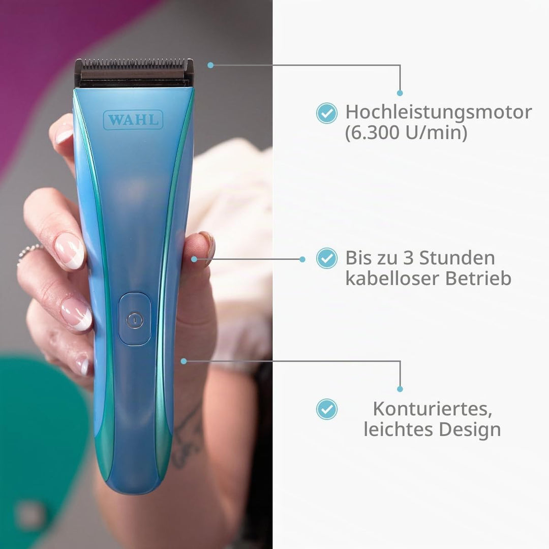 Wahl Motiva 2 Blue Ivy Schermaschinen-Set, Blau