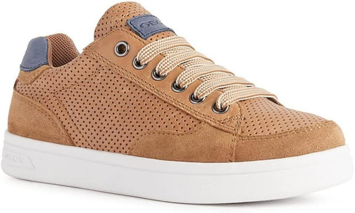 Geox Jungen J Djrock Boy B Sneakers 30 EU Cognac Navy, 30 EU Cognac Navy