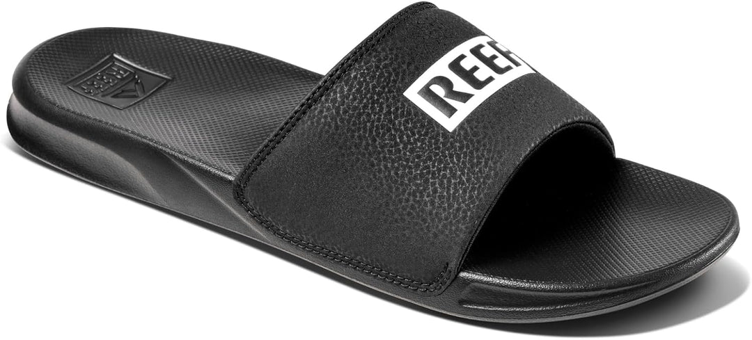 Reef Herren One Slide Schiebe-Sandalen 40 EU Reef Black White, 40 EU Reef Black White