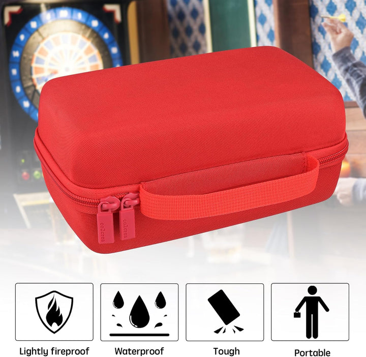 co2CREA Ersatz-Harte Hülle für 12 Dartpfeile mit Stahlspitze oder Darts mit weicher Spitze (nur Hüll