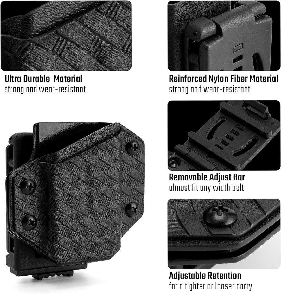 TACTICAL GEEK TGCode G4 Kydex Holster für LEATHERMAN Multitool, mit Einstellbare Spannung, Passend f