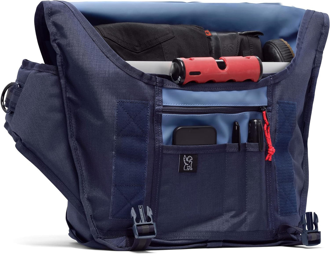 Chrome MiniMetro Kuriertasche 20 - Umhängetasche 51 cm navy tritone