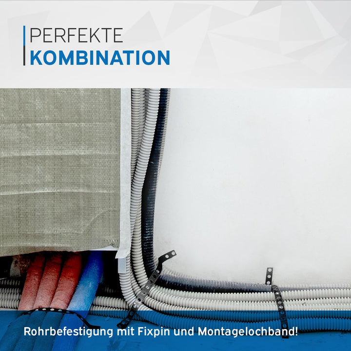 kör4u Setzeisen für Fixpins Betonnägel, 174 mm x 86 mm, Montagewerkzeug mit Schlagschutz zum Einschl