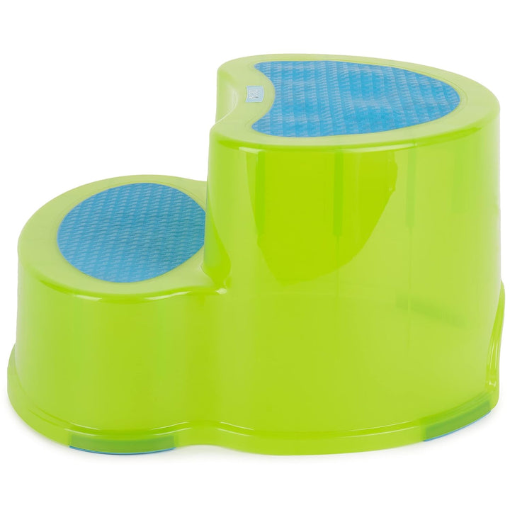 Bieco Tritthocker Kinder Grün | Zweistufiger Hocker Kinder | Bad | Tritt | Kindertreppe | Badezimmer