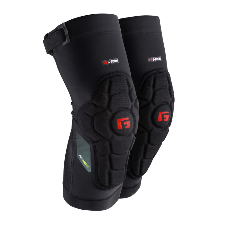 G-Form Pro-Rugged Knieschoner - Taktische Knieschoner & Kniestütze - Schwarz, XS für Erwachsene Adul