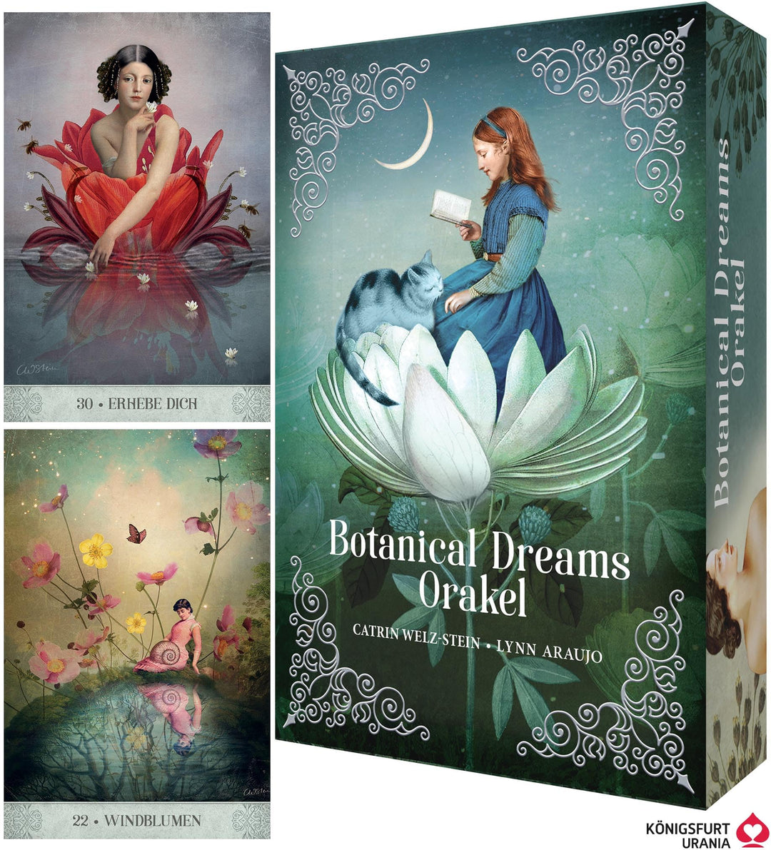 Botanical Dreams Orakel - 56 Orakel-Karten und 68-seitiges Booklet, Taschenbuch