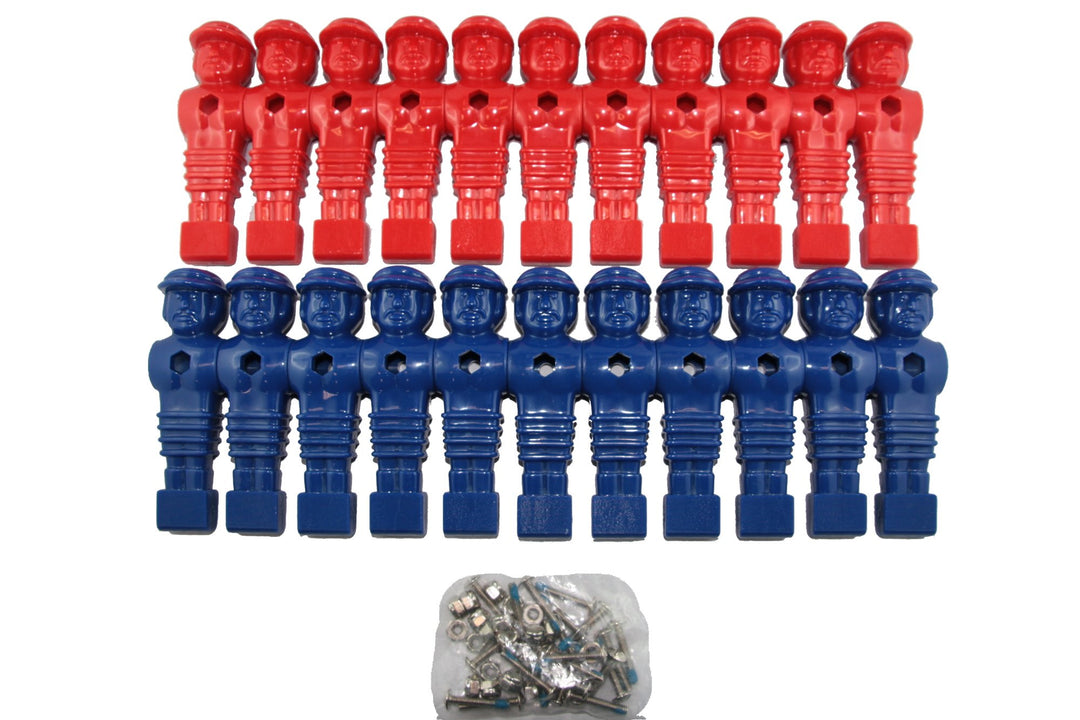 Kickerfiguren Mastercup 22 Stück komplett mit Schrauben und Muttern