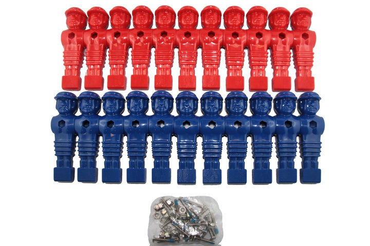 Kickerfiguren Mastercup 22 Stück komplett mit Schrauben und Muttern