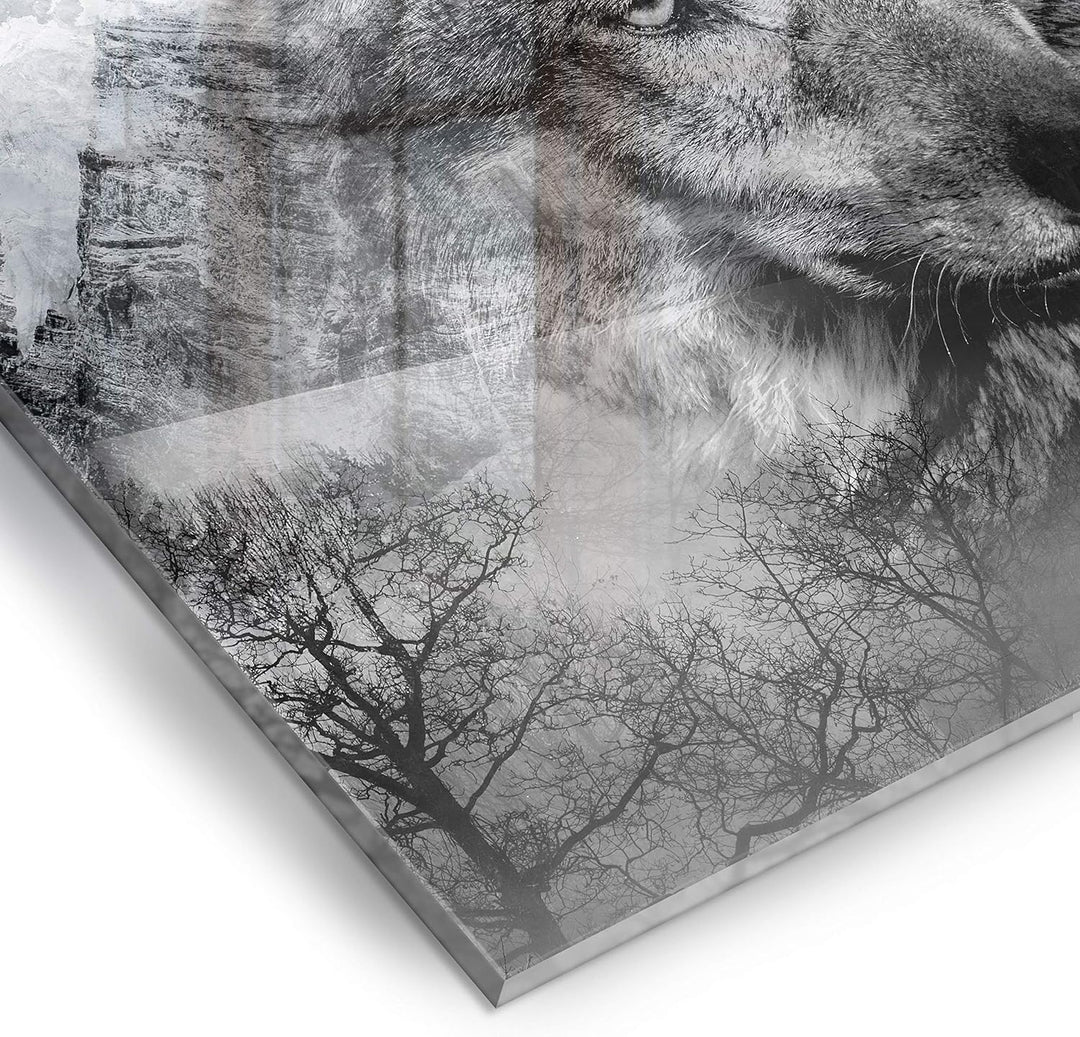 murando Spritzschutz Glas für Küche 80x60 cm Küchenrückwand Küchenspritzschutz Fliesenschutz Glasbil