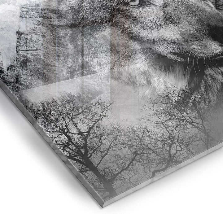 murando Spritzschutz Glas für Küche 80x60 cm Küchenrückwand Küchenspritzschutz Fliesenschutz Glasbil