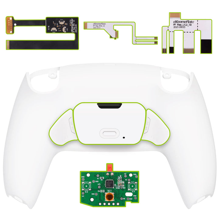 eXtremeRate Programmierbar RISE2.0 Remap Kit für ps5 Controller BDM-010&BDM-020, Remap Board & Rücks