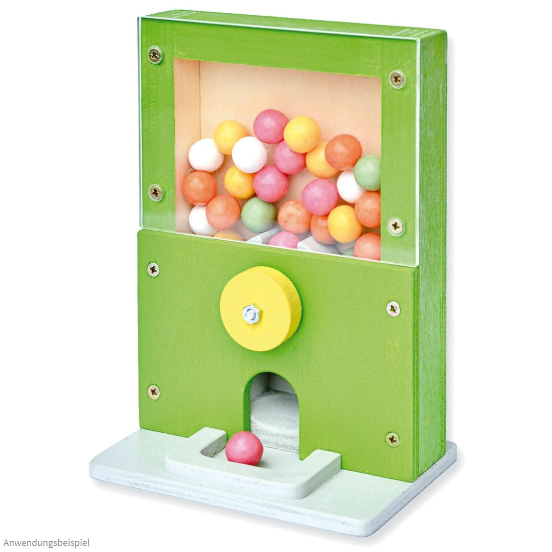 matches21 HOME & HOBBY Kaugummiautomat DIY Holz Bastelset für Kinder ab 12 Jahren