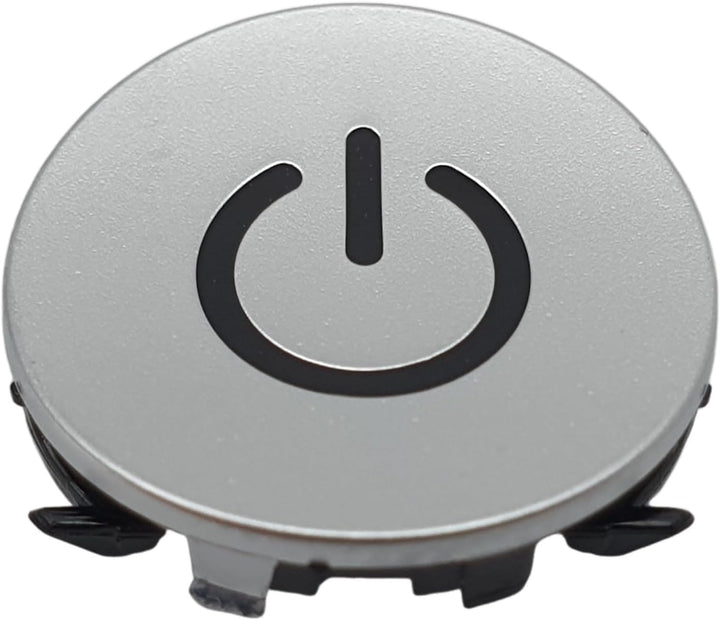 Power-Taste Ein Aus Knopf silber mit Federclip, kompatibel mit Braun Series 9 Rasierer Type 5790 579