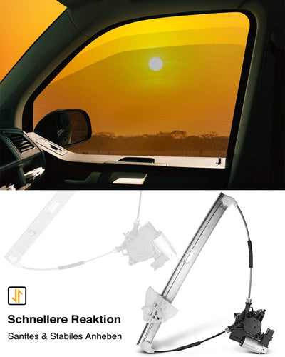 Frankberg Fensterheber Mit Motor Vorne Rechts Kompatibel mit 6 Hatchback/6 Stufenheck G-G 6 Station