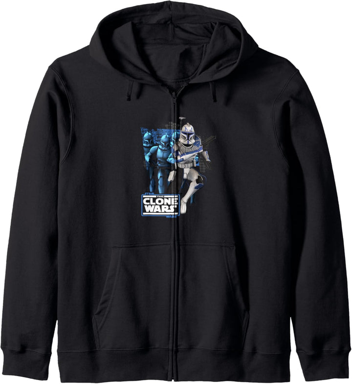Star Wars: The Clone Wars Clone Captain Rex Mashup Kapuzenjacke