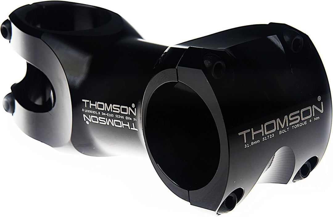 Thomson Bike Products inc A-Head Vorbau Elite X4 9 x 4 x 4 cm Schwarz, 9 x 4 x 4 cm Schwarz