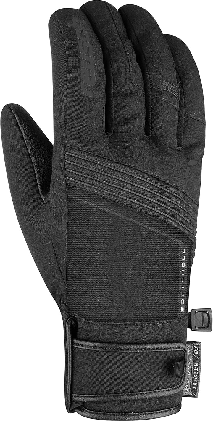 Reusch Herren Luca R-tex Warmer, wasserdichter und atmungsaktiver Winterhandschuh 9.5 Schwarz, 9.5 S