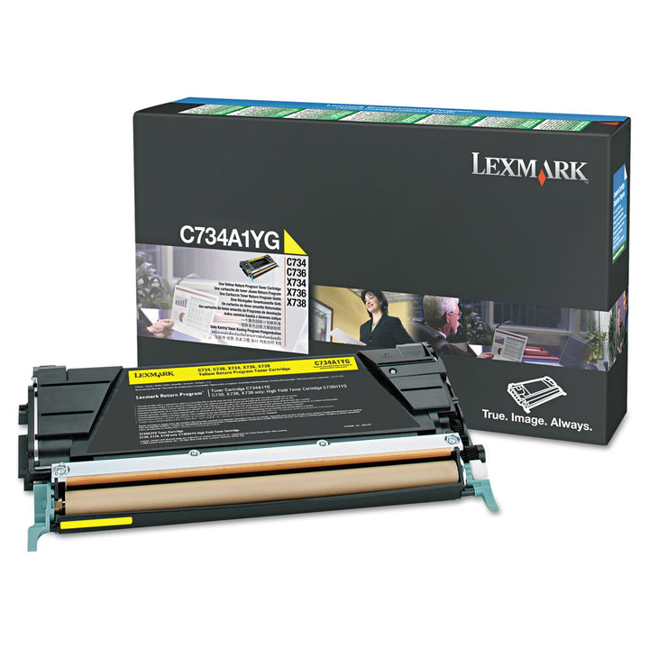 LEXMARK PB Toner yellow X748 10000 Seiten Gelb, Gelb