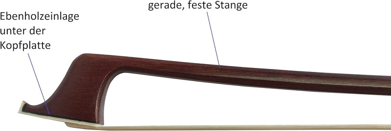 Cellobogen Bogen Cello Brasilholz Gr. 1/2