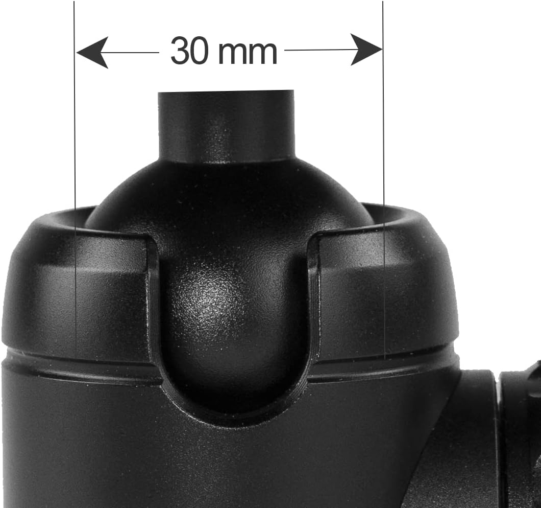 TINKTEEK Basic Stativ Kugelkopf 290g 8.5cm leicht kompakt Reise Stativkopf