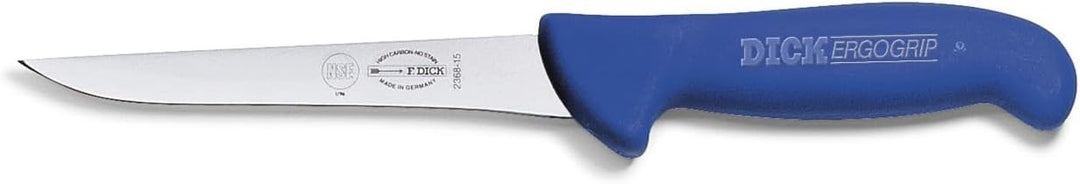 F. DICK Ausbeinmesser Steif / Metzgermesser ErgoGrip (Klinge Messer 15 cm, Messerstahl rostfrei, 56