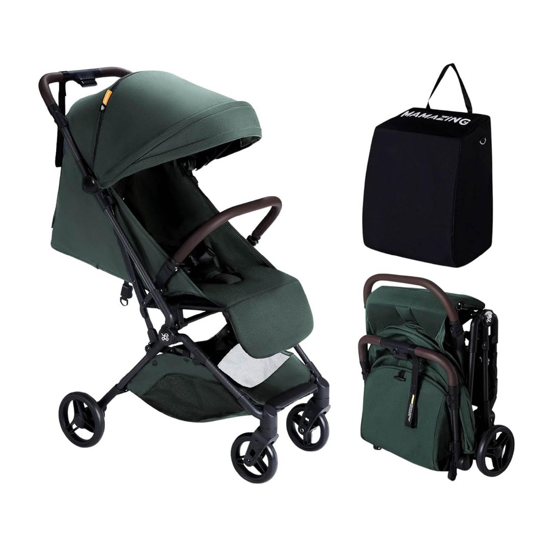 MAMAZING Baby Reise Buggy Kinderwagen für 6M-4 Jahre bis 15 kg,Handgepäck Geeignet Klein zusammenkla