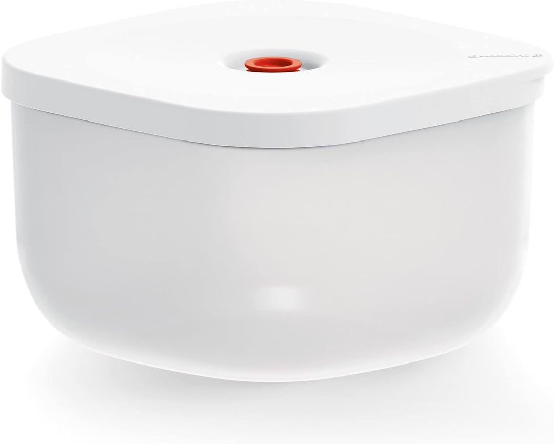 Guzzini - Kitchen Active Design, SAVE IT Vakuumbehälter Hoch (L) - Weiss, 19,7x19,7xh12,7 cm | 2800
