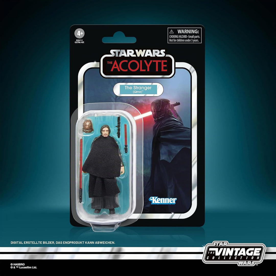 Star Wars The Vintage Collection The Stranger (Qimir), Action-Figur zum Sammeln The Acolyte (9,5 cm)