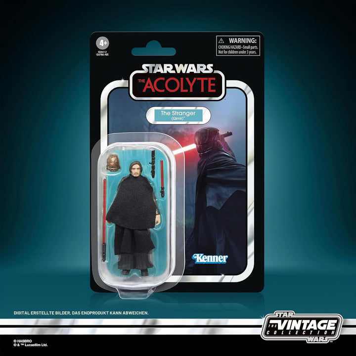 Star Wars The Vintage Collection The Stranger (Qimir), Action-Figur zum Sammeln The Acolyte (9,5 cm)