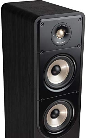Polk Audio Signature S55E Standlautsprecher, HiFi Lautsprecher für Musik und Heimkino Sound, passive