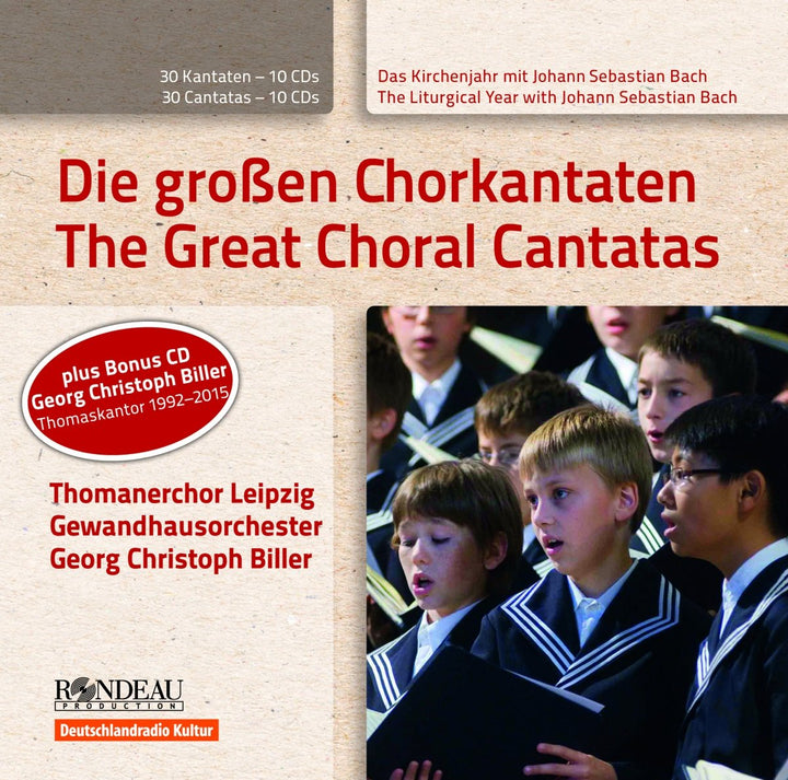 J.S. Bach: Die grossen Chorkantaten, Audio-CD