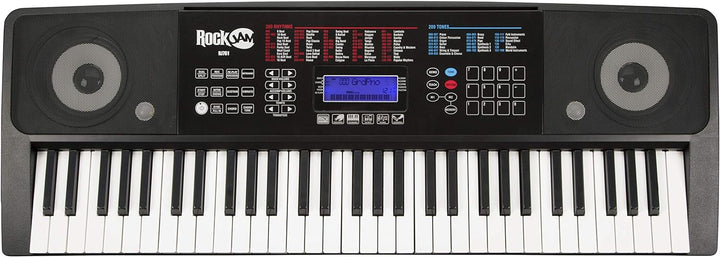 RockJam 61 Tastatur Klaviersatz 61 Schlüssel-Digital-Piano Keyboardbank Keyboardständer & Keyboard-S