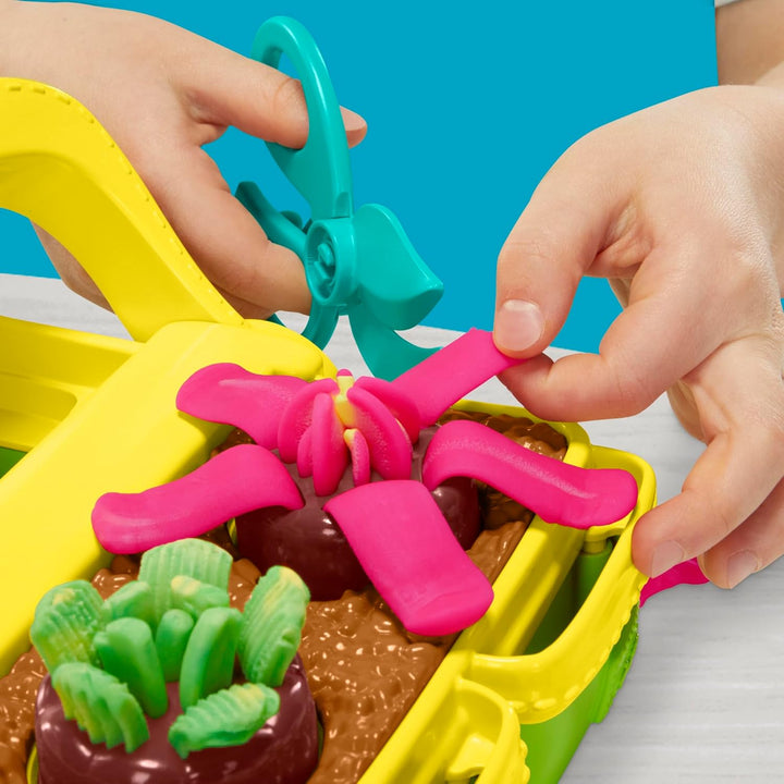 Play-Doh Bunter Blumenspass Spielset – kreatives Bastelset für Mädchen und Jungen ab 3 Jahren für fa
