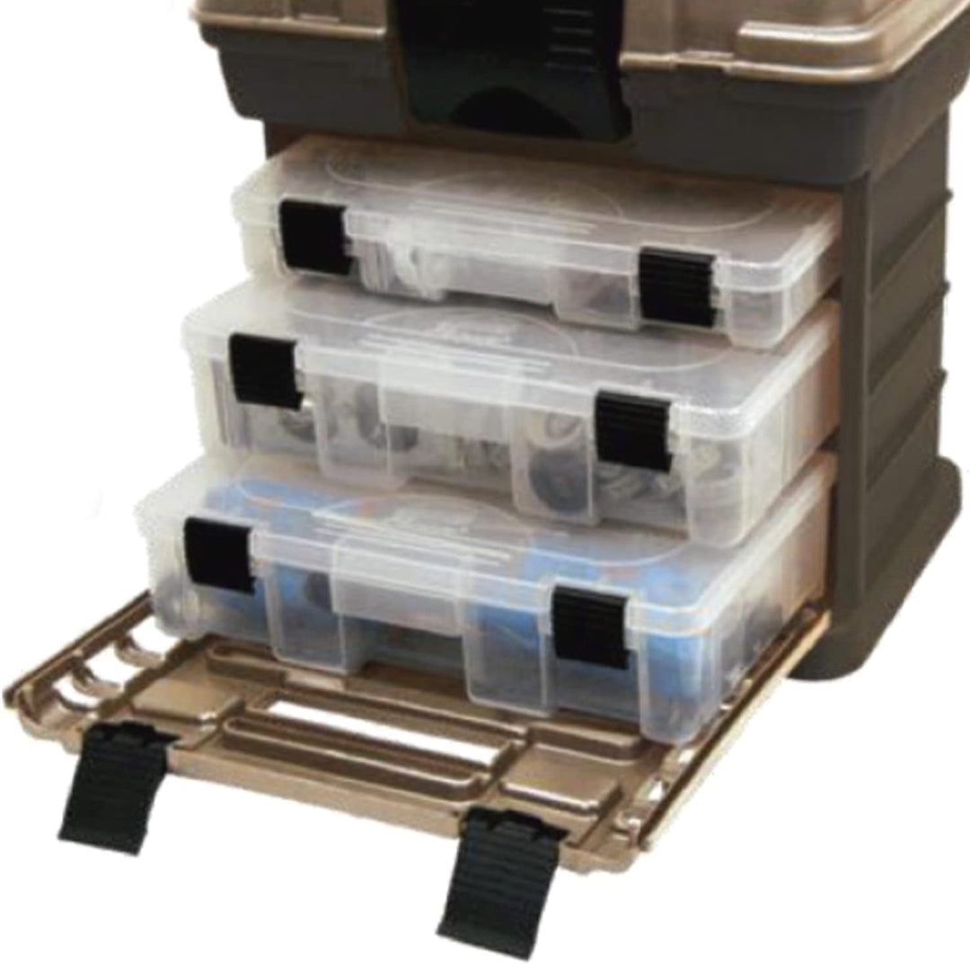 Plano Molding, 1363 Werkzeugkasten Stow N Go, graphitgrau und sandsteinfarben Mittel, Mittel