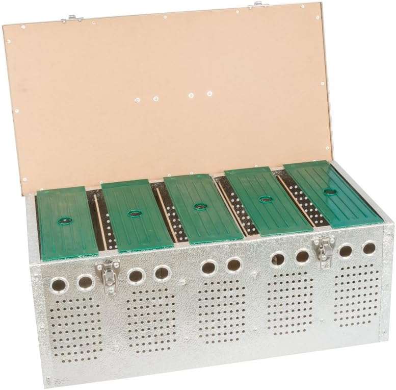 Breker Aluminium Transportkorb 5 Abteilungen
